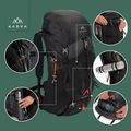 KADVA Vagabundo 40 l black trekking backpack 24