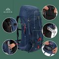 KADVA Vagabundo 40 l blue trekking backpack 25