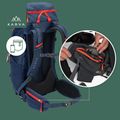 KADVA Vagabundo 40 l blue trekking backpack 29