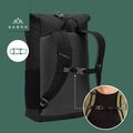 KADVA Companion 20 l black urban backpack 8