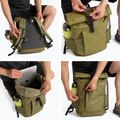 KADVA Companion 20 l khaki city backpack 12