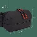 KADVA Companion black bum bag pouch 14