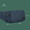 KADVA CityQuest kidney pouch navy blue 9