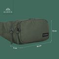 KADVA CityQuest green kidney pouch 6