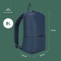 KADVA CityQuest 9 l city backpack navy blue 7