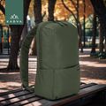 KADVA CityQuest 9 l green urban backpack 9