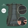 KADVA CityQuest 22L Green Urban Backpack 22