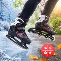 ATTABO 2-in-1 children's skates Kylo pink 2
