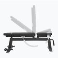 TREXO B750 adjustable training bench black 9