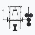 XTREXO Mercury wall cage with bench and plate rack black 6