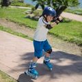 Children's inline skates ATTABO Flashled adjustable blue 15