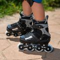 ATTABO Bladeroll adjustable children's inline skates black/blue 14