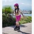 ATTABO Bladeroll children's inline skates adjustable black/purple 12