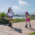 ATTABO Bladeroll children's inline skates adjustable black/purple 14