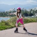 ATTABO Bladeroll children's inline skates adjustable black/purple 15