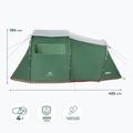 4-person camping tent KADVA Kavio 4 green 4