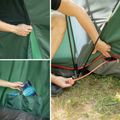 4-person camping tent KADVA Kavio 4 plus green 21