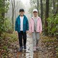 Children's rain jacket KADVA Fory Jrb navy blue 10