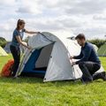 4-person camping tent KADVA CAMPdome 4 grey 9