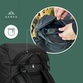 KADVA Mundoro 35 l black hiking backpack 15