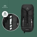 KADVA Mundoro 35 l black hiking backpack 17
