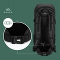 KADVA Mundoro 35 l black hiking backpack 19