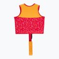AQUASTIC Junior children's buoyancy waistcoat pink/yellow 2