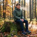 Children's insulated jacket KADVA Snoway JRG green 7