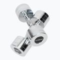 XTREXO chrome dumbbells 2x6 kg silver 5