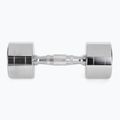 XTREXO chrome dumbbells 2x7 kg silver 4