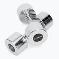 XTREXO chrome dumbbells 2x7 kg silver 5