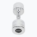 XTREXO chrome dumbbells 2x8 kg silver 3