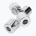 XTREXO chrome dumbbells 2x10 kg silver 5