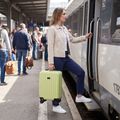 Cabin travel suitcase Kadva Domingo Lime 16