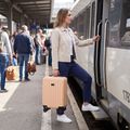 Cabin travel suitcase Kadva Domingo Pink 15