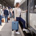 Cabin travel suitcase Kadva Domingo Blue 16