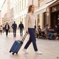 Cabin travel suitcase Kadva Domingo Blue 17