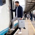 Cabin travel suitcase Kadva Domingo Silver 16