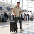 Cabin suitcase Kadva Tigre 37l Black 14
