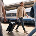 Cabin suitcase Kadva Tigre 37l Black 16