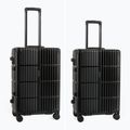 Medium travel suitcase Kadva Tigre 64l Black 6