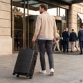 Medium travel suitcase Kadva Tigre 64l Black 17