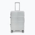 Medium travel suitcase Kadva Tigre 64l Silver