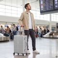 Medium travel suitcase Kadva Tigre 64l Silver 15