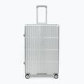 Large travel suitcase Kadva Tigre 96l Silver