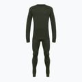 Men's thermal underwear set WOOLCANO Merino 100% SET0540 green 11