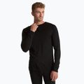 Men's thermal sweatshirt 100% WOOLCANO MERINO TOP0538 black