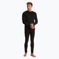 Men's thermal sweatshirt 100% WOOLCANO MERINO TOP0538 black 2