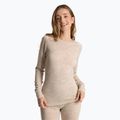 Women's thermal underwear set WOOLCANO Merino 100% SET0543 beige 3