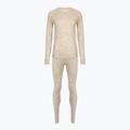 Women's thermal underwear set WOOLCANO Merino 100% SET0543 beige 10